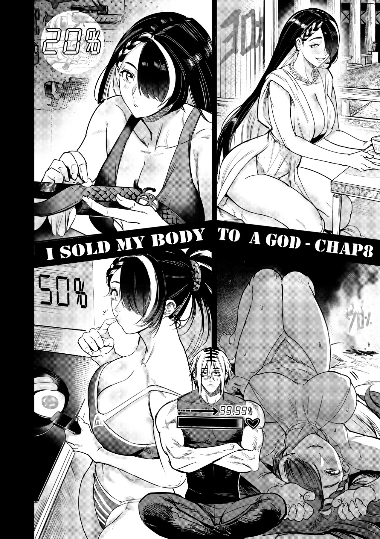 Hentai Manga Comic-I sold my body to a god Chap 6-8-Read-50